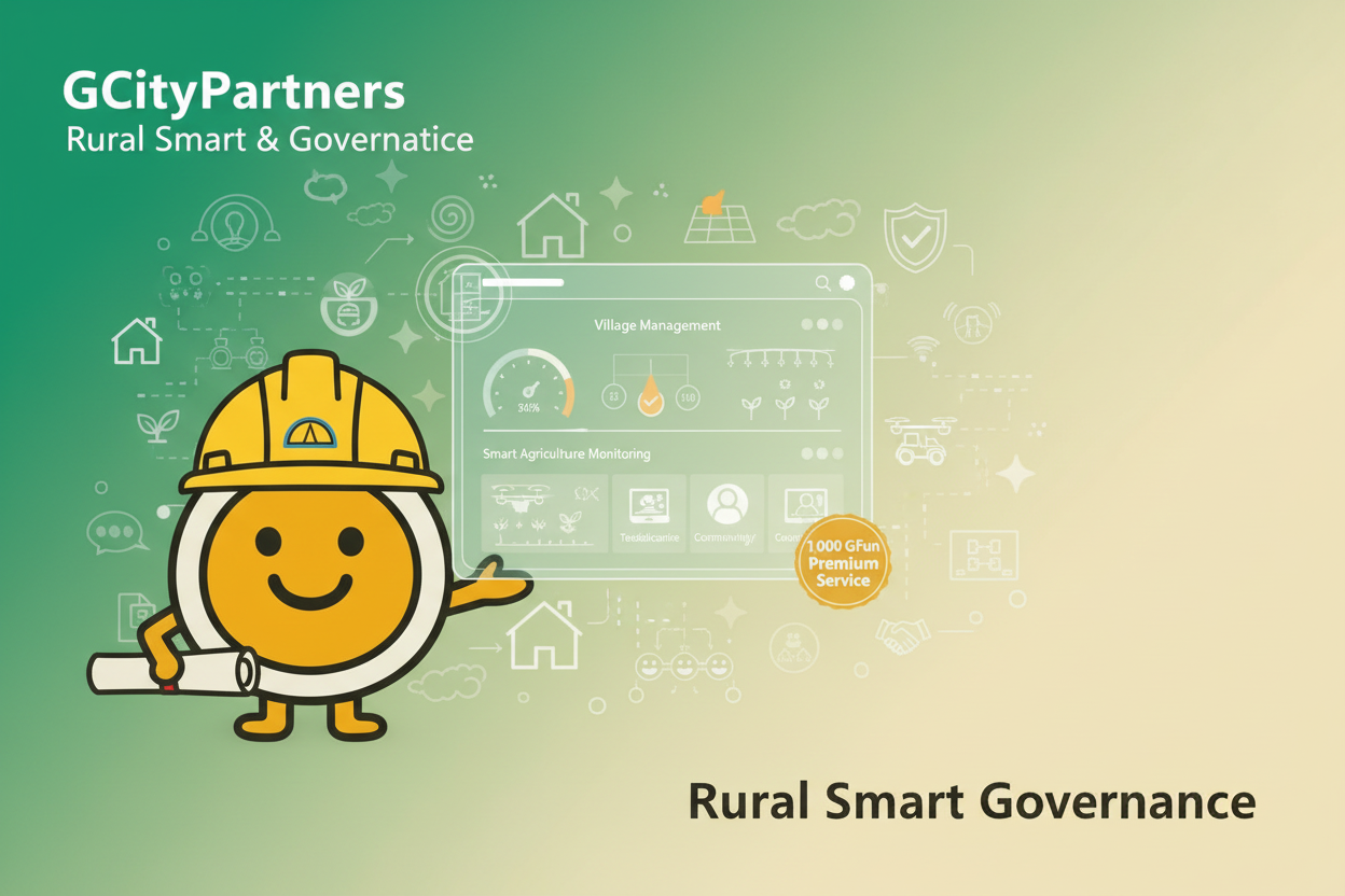🌾 數字鄉村治理 | SmartVillage Digital Governance Platform | GCityPartners